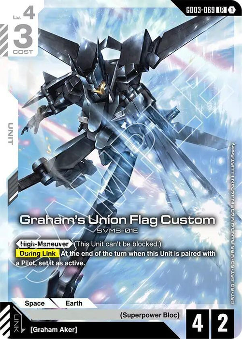 Graham's Union Flag Custom - Steel Requiem (GD03-069)