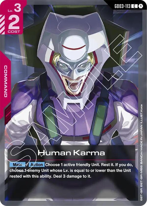 Human Karma - Steel Requiem (GD03-113)