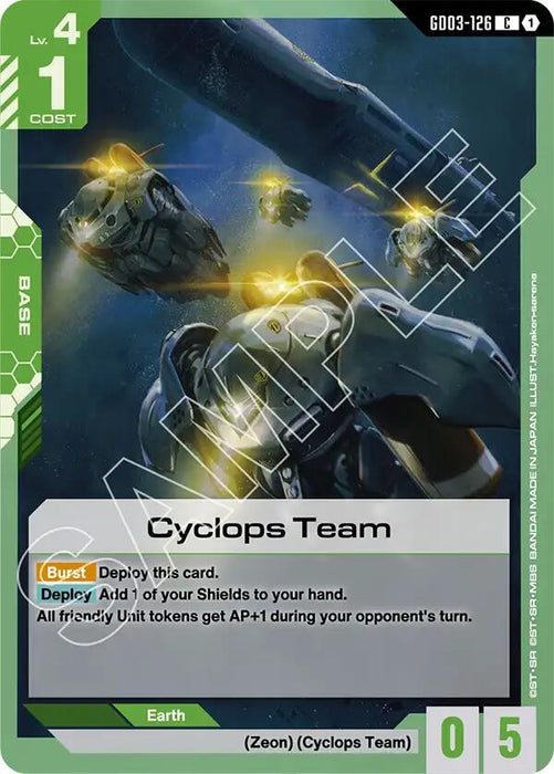 Cyclops Team - Steel Requiem (GD03-126)