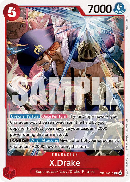 X.Drake [The Azure Sea's Seven]