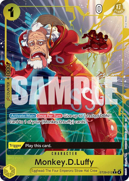 Monkey.D.Luffy (Full Art) [Starter Deck: Egghead]