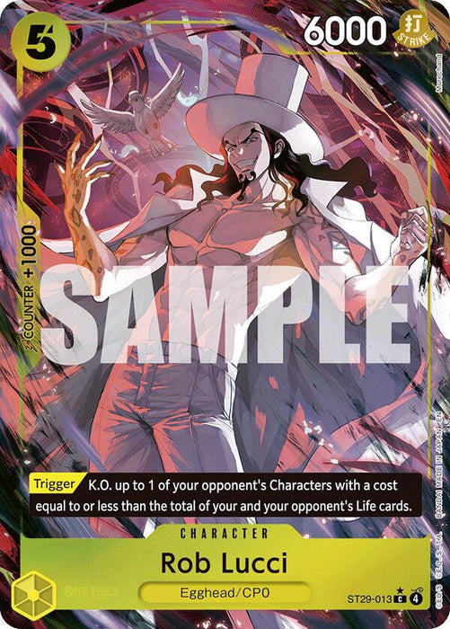 Rob Lucci (Full Art) [Starter Deck: Egghead]