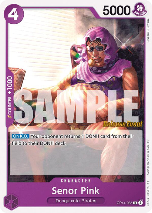 Senor Pink [The Azure Sea's Seven Release Event Cards]