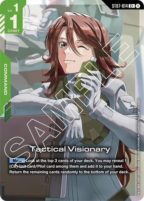 Tactical Visionary (C+) - Starter Deck 07: Celestial Drive (ST07-014)