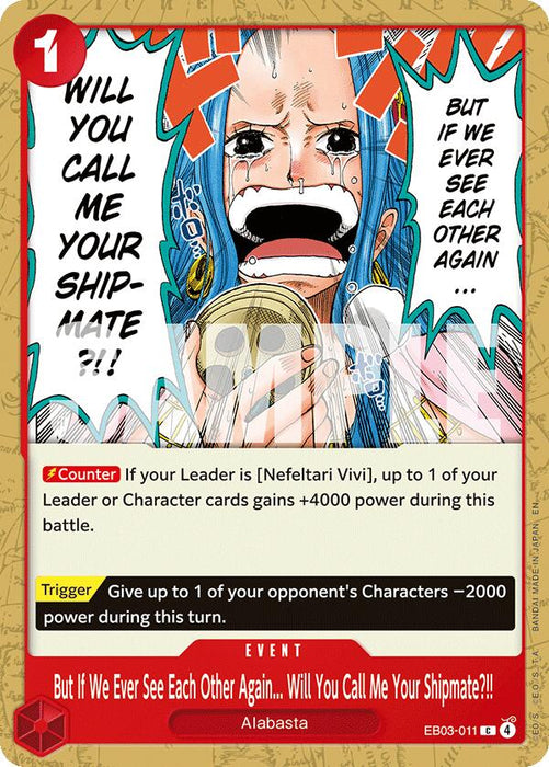 But If We Ever See Each Other Again... Will You Call Me Your Shipmate?!! [Extra Booster: One Piece Heroines Edition]