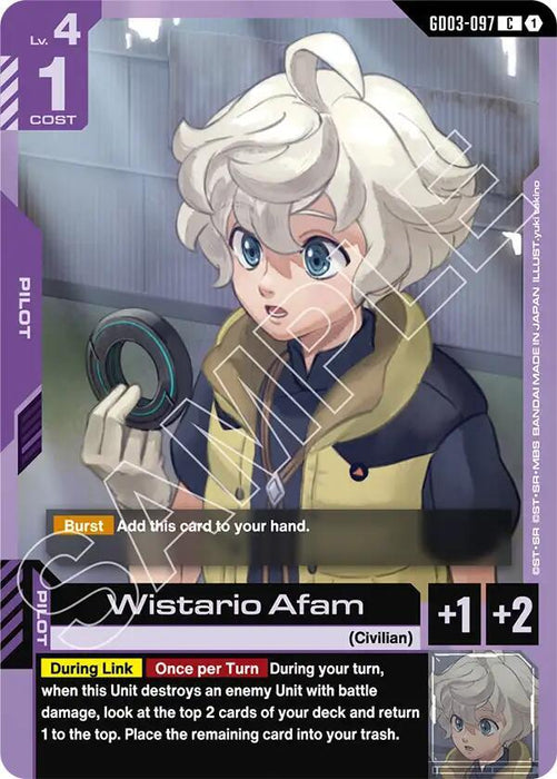 Wistario Afam - Steel Requiem (GD03-097)