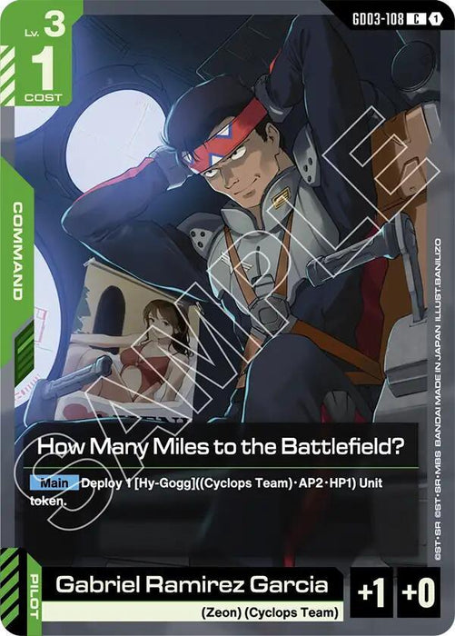 How Many Miles to the Battlefield? - Steel Requiem (GD03-108)