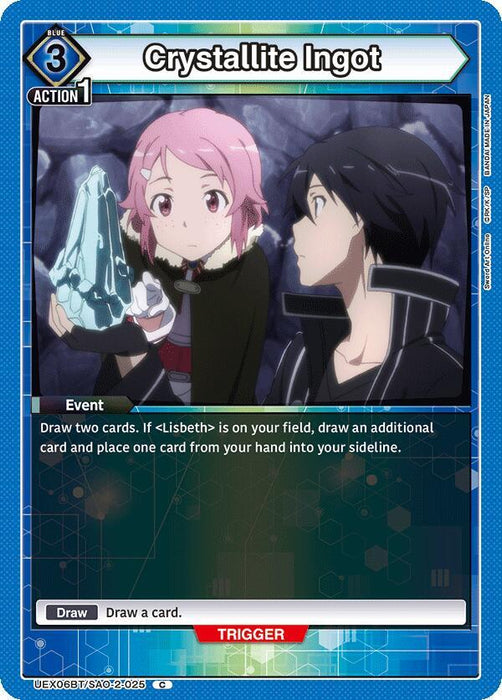 Crystallite Ingot (025) - UEX06BT: Sword Art Online Vol.2 (UEX06BT)