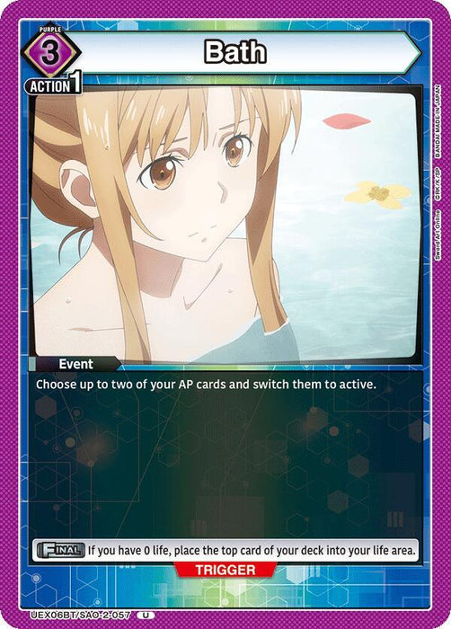 Bath (057) - UEX06BT: Sword Art Online Vol.2 (UEX06BT)