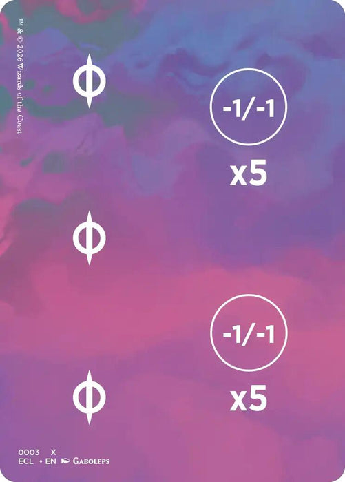 Punch Card Token [Lorwyn Eclipsed Tokens]
