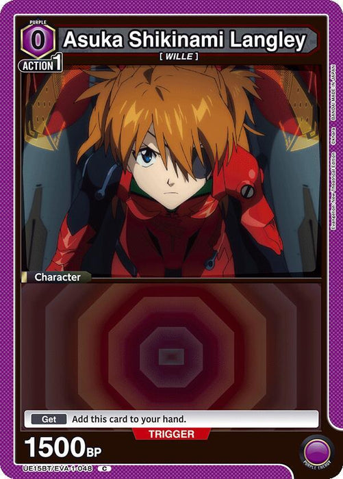 Asuka Shikinami Langley (048) (Box Topper Foil) - UE15BT: Evangelion: New Theatrical Edition (UE15BT)