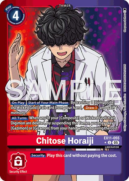 Chitose Horaiji [EX11-055] (Limited Foil) [Dawn of Liberator]