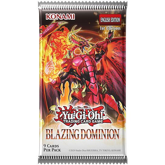 Yugioh - Blazing Dominion - Booster Pack