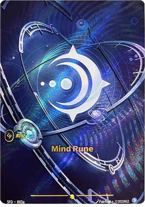Mind Rune (Alternate Art) - Spiritforged (SPF) (R03a)