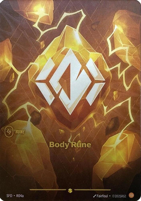 Body Rune (Alternate Art) - Spiritforged (SPF) (R04a)