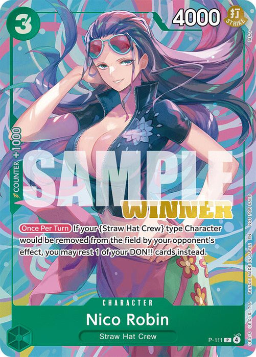 Nico Robin (Heroines Battle Winner Pack) [One Piece Promotion Cards]