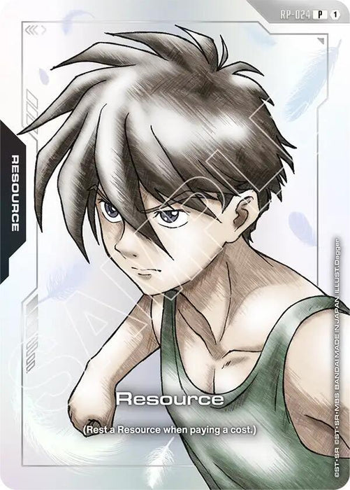 Resource (RP-024) (Premium Accessory Set - Mobile Suit Gundam Wing) - Promotional Resource Tokens (RP)