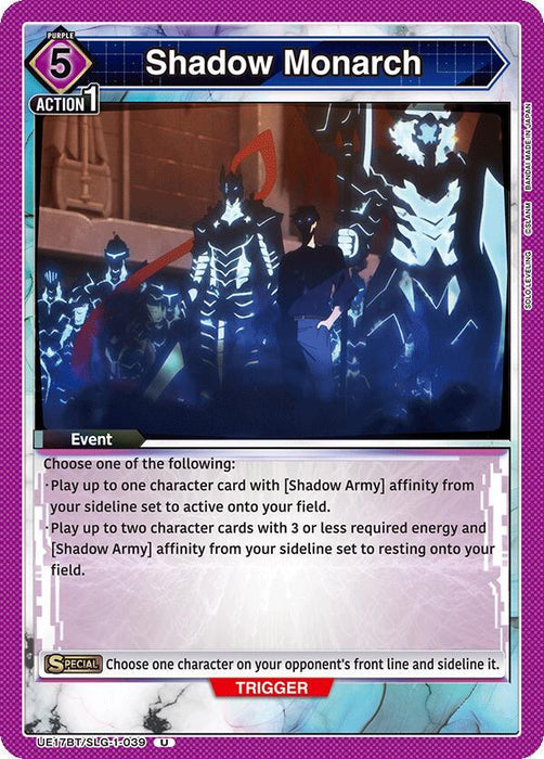 Shadow Monarch (039) - UE17BT: SOLO LEVELING (UE17BT)