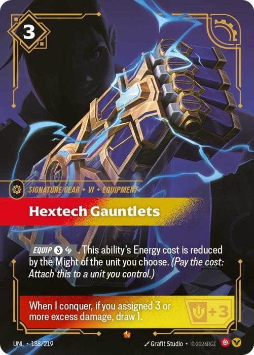 Hextech Gauntlets - Unleashed (UNL) (188/219)