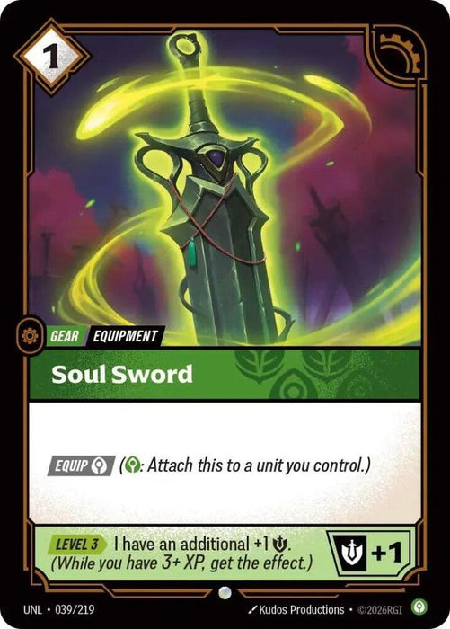 Soul Sword - Unleashed (UNL) (039/219)
