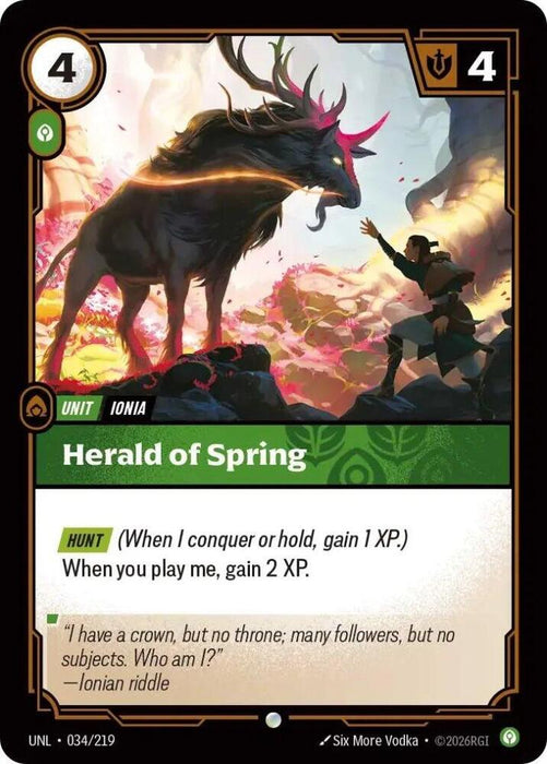 Herald of Spring - Unleashed (UNL) (034/219)