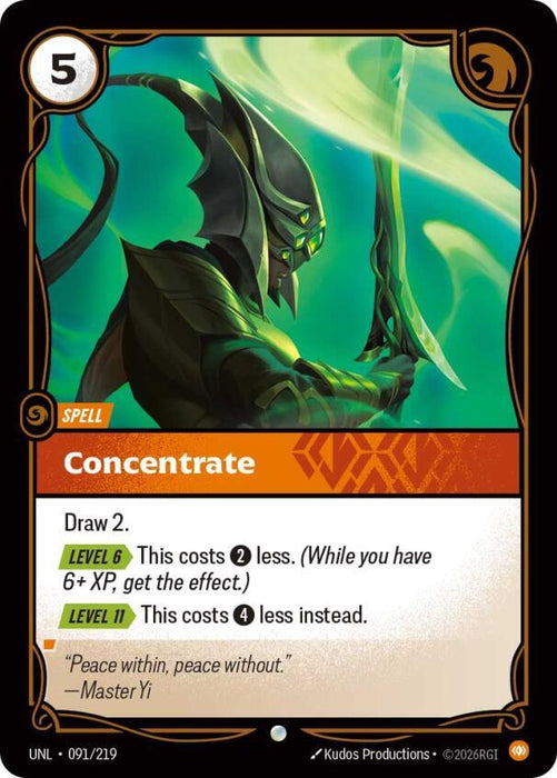 Concentrate - Unleashed (UNL) (091/219)