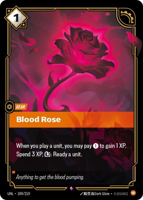 Blood Rose - Unleashed (UNL) (109/219)