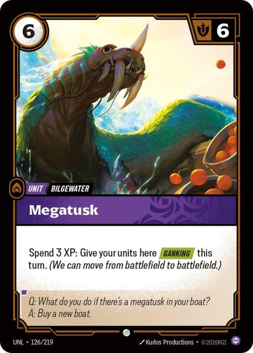 Megatusk - Unleashed (UNL) (126/219)
