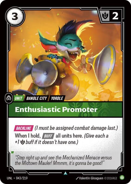Enthusiastic Promoter - Unleashed (UNL) (043/219)