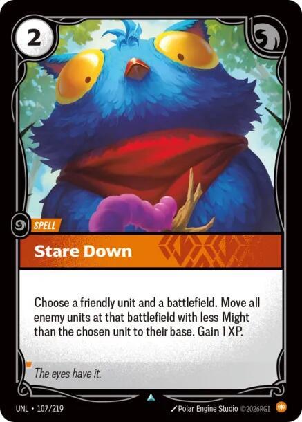Stare Down - Unleashed (UNL) (107/219)