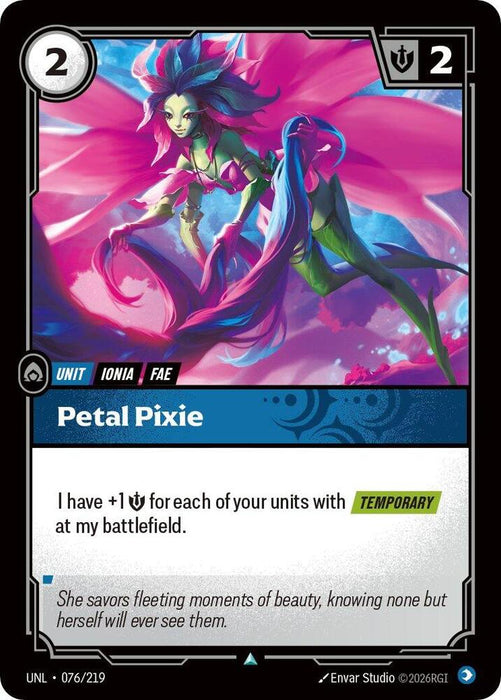 Petal Pixie - Unleashed (UNL) (076/219)