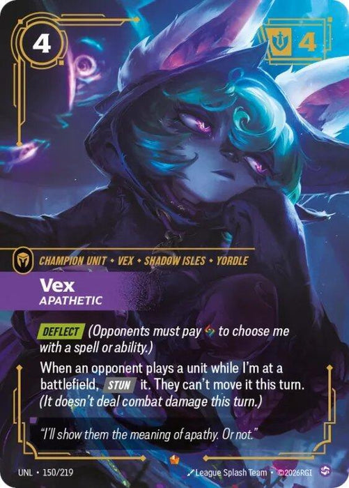 Vex - Apathetic - Unleashed (UNL) (150/219)