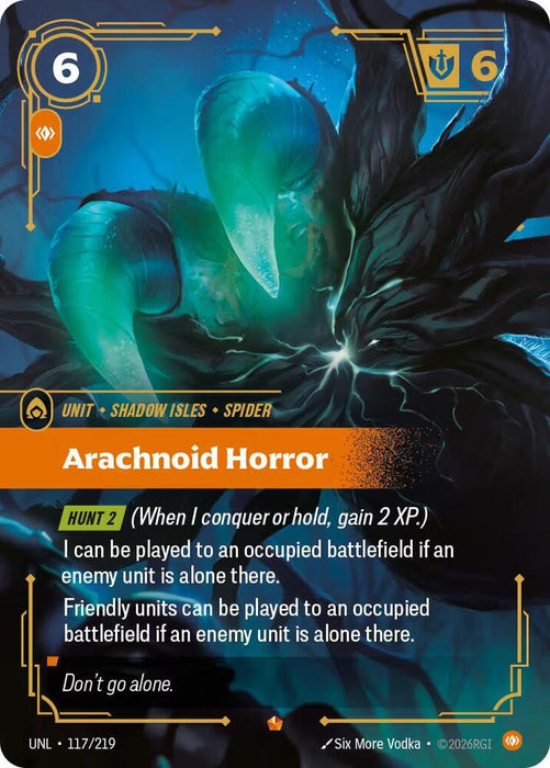 Arachnoid Horror - Unleashed (UNL) (117/219)
