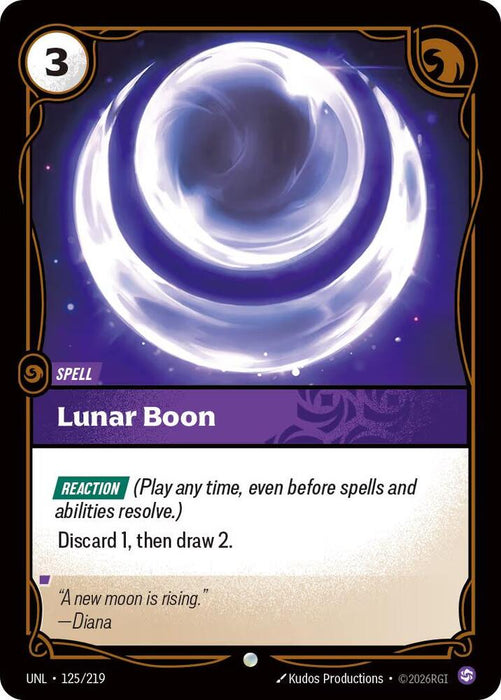 Lunar Boon - Unleashed (UNL) (125/219)