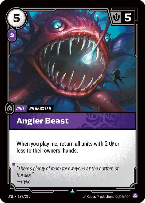 Angler Beast - Unleashed (UNL) (132/219)