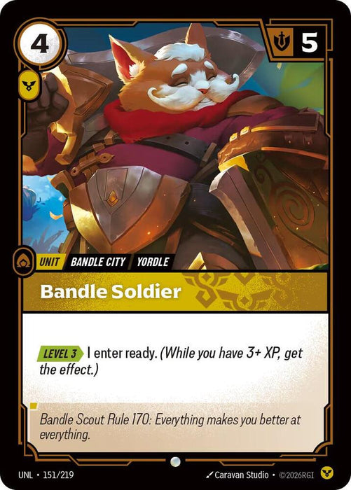 Bandle Soldier - Unleashed (UNL) (151/219)