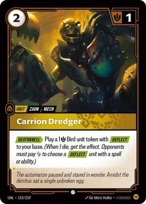 Carrion Dredger - Unleashed (UNL) (153/219)