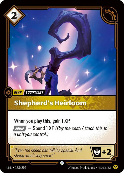 Shepherd's Heirloom - Unleashed (UNL) (158/219)