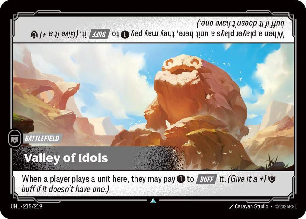 Valley of Idols - Unleashed (UNL) (218/219)