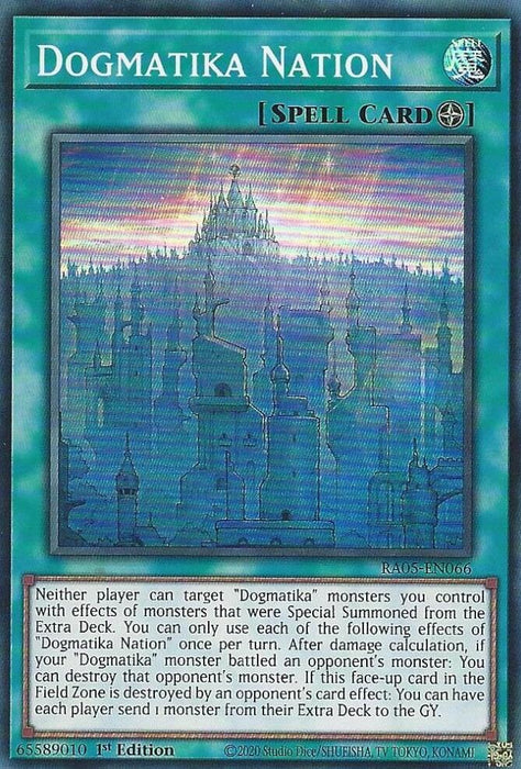Dogmatika Nation [RA05-EN066] Super Rare