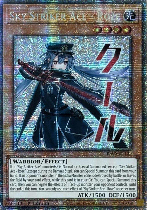 Sky Striker Ace - Roze (Starlight Rare) - Rarity Collection 5 (RA05-EN133)