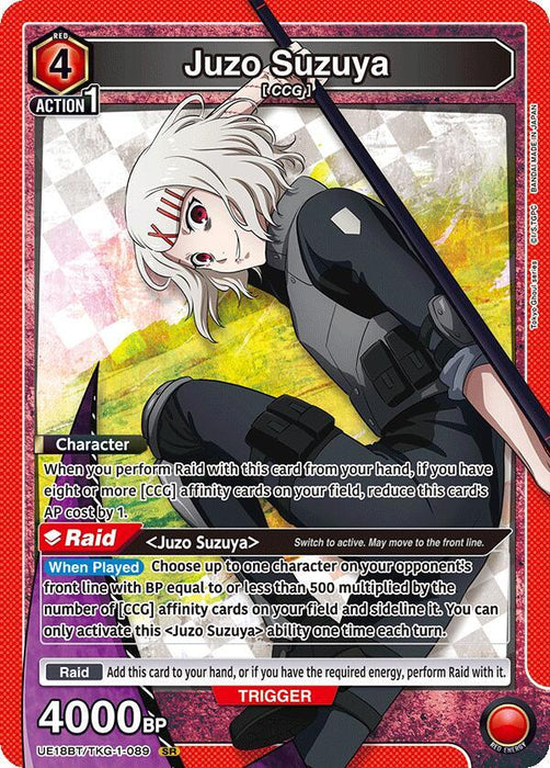 Juzo Suzuya (089) - UE18BT: Tokyo Ghoul (UE18BT)