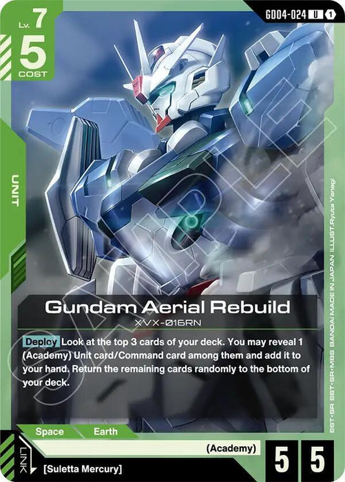 Gundam Aerial Rebuild - Phantom Aria (GD04-024)