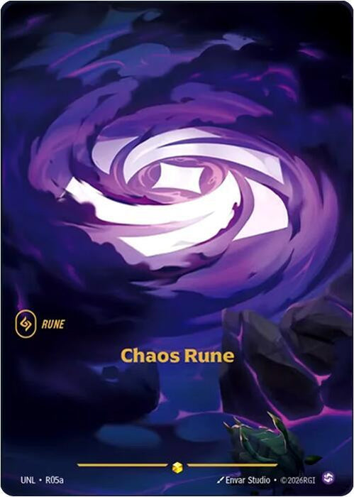 Chaos Rune (Alternate Art) - Unleashed (UNL) (R05a)
