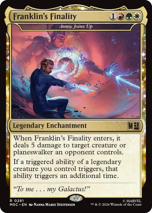 Franklin's Finality - Annie Joins Up [Marvel Super Heroes Commander]