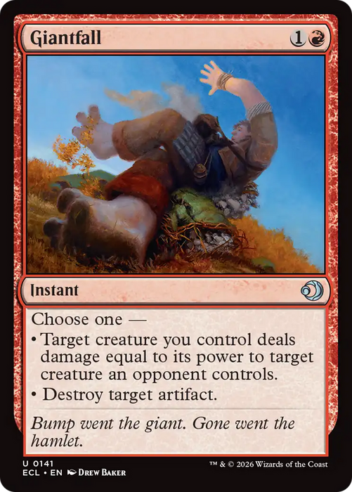 Giantfall [Lorwyn Eclipsed]