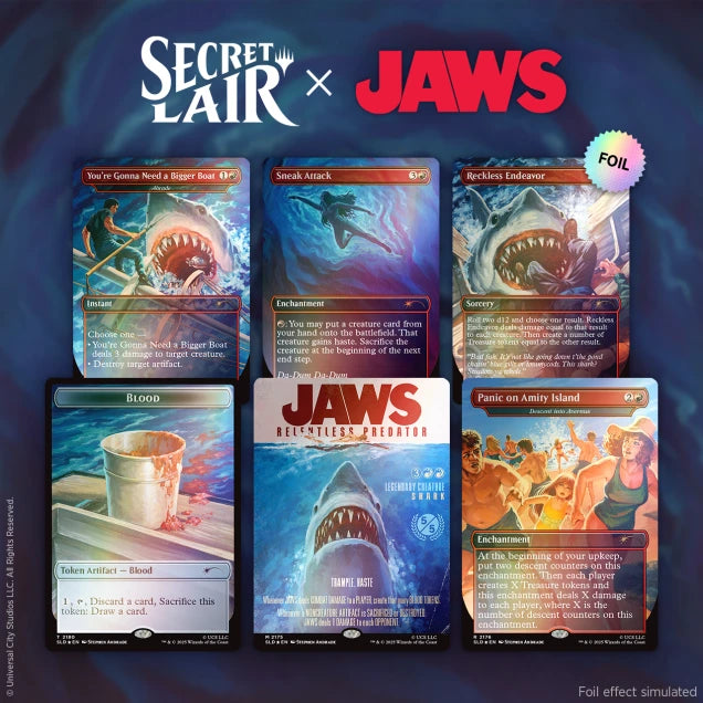 Secret Lair x Jaws: Terror of Amity Island Foil Edition