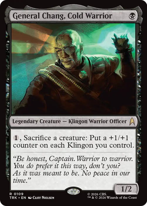 General Chang, Cold Warrior [Star Trek]