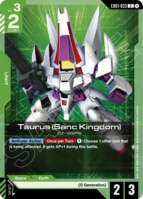 Taurus (Sanc Kingdom) - Eternal Nexus (EB01-033)