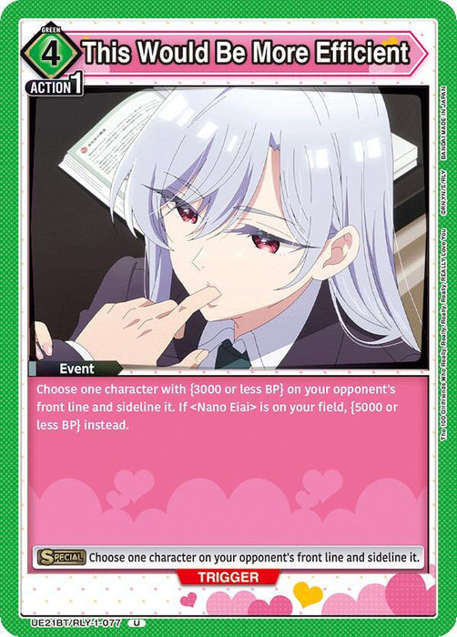 This Would Be More Efficient - UE21BT: The 100 Girlfriends Who Really, Really, Really, Really, REALLY Love You (UE21BT)